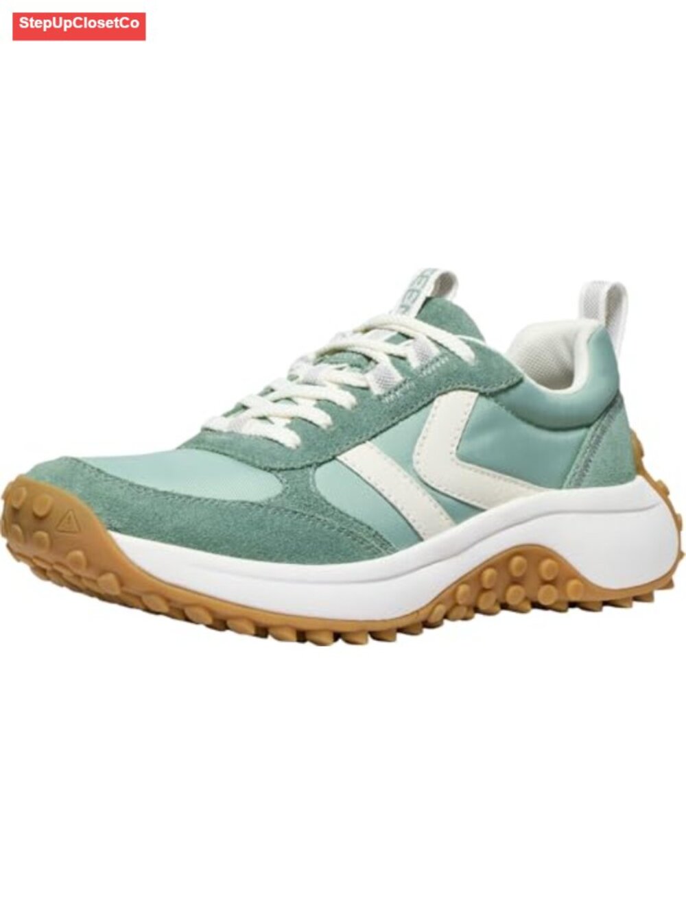 KS86 Comfortable Durable Retro Style Suede Sneakers Lace-Up Hiking